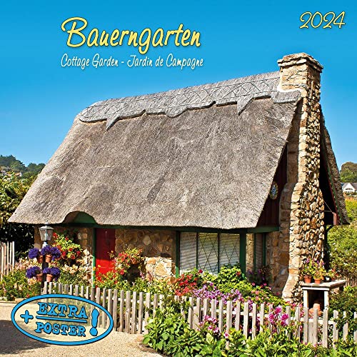 Cottage Garden/Bauerngarten 2024: Kalender 2024 (Artwork Edition) von Tushita PaperArt
